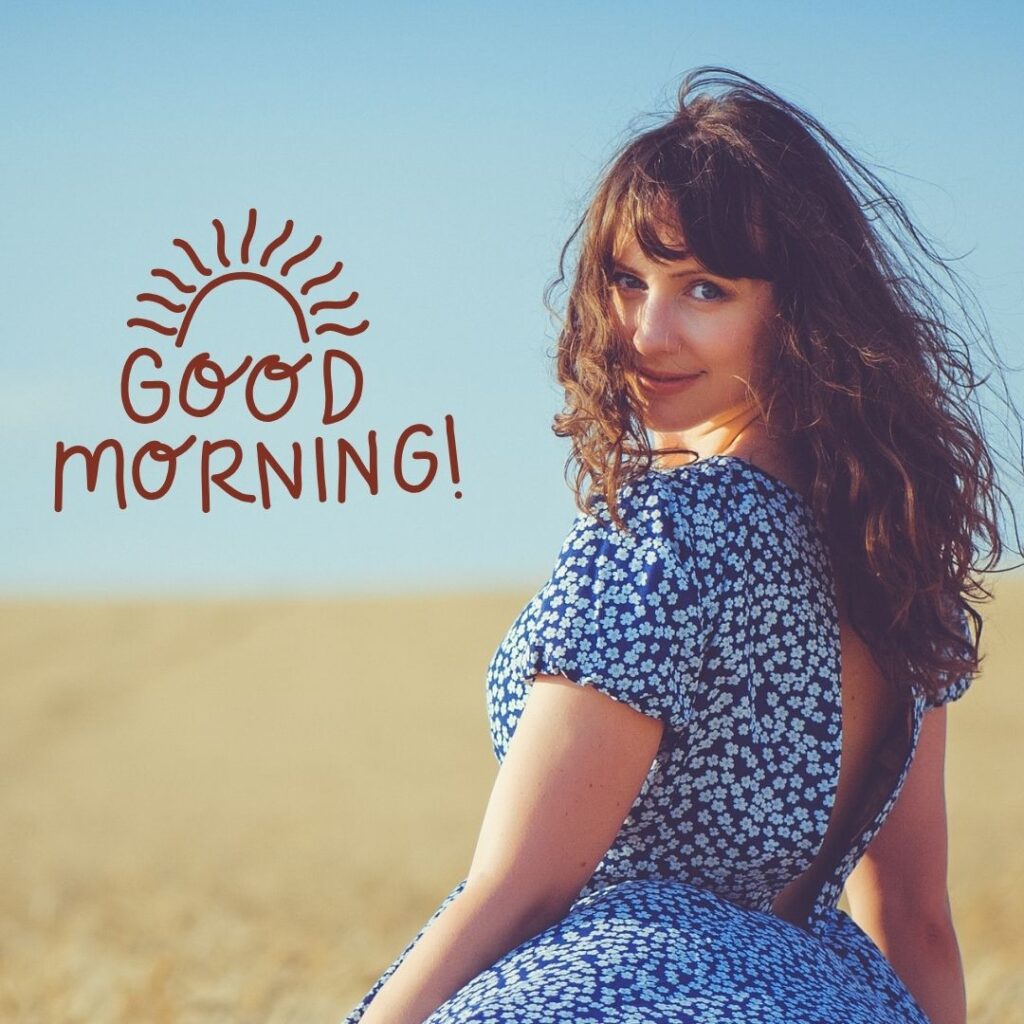 Hot Girl Good Morning Images