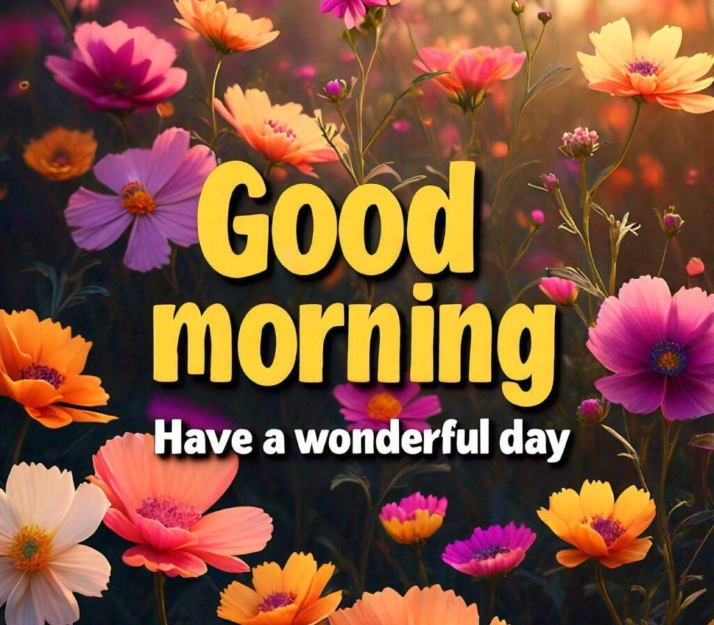 Good Morning Flower Images